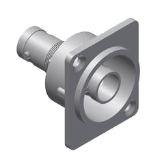 Connecteur de châssis BNC double femelle, format D, 75 Ohm