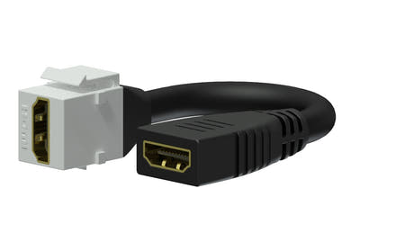Keystone adapter HDMI a til HDMI a, Hvid (VCK450-W)