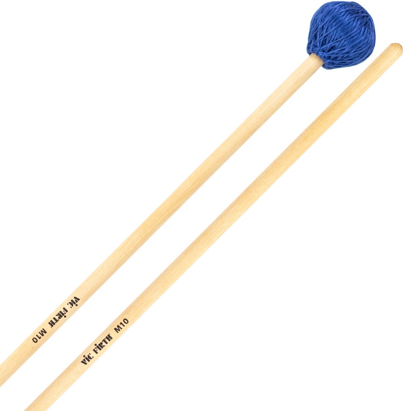 Vic Firth M10 American Custom Craviers, Extra dur-Corde bleue