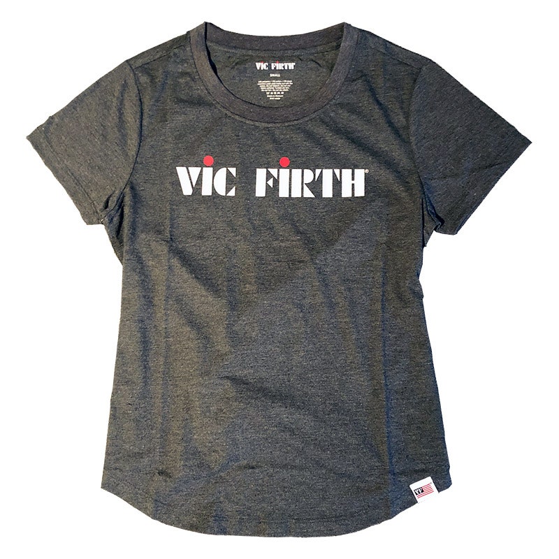 Vic Firth T-shirt logo femme - Medium
