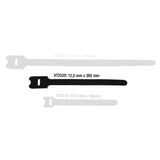 Kabelstrop Velcro Hook & Loop 10 pcs. (150mm)