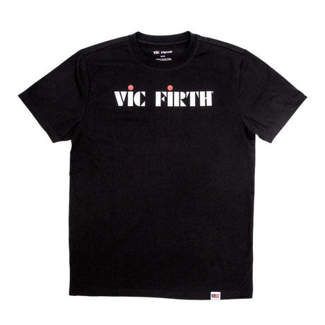 Vic Firth T-shirt logo classique Black - Large