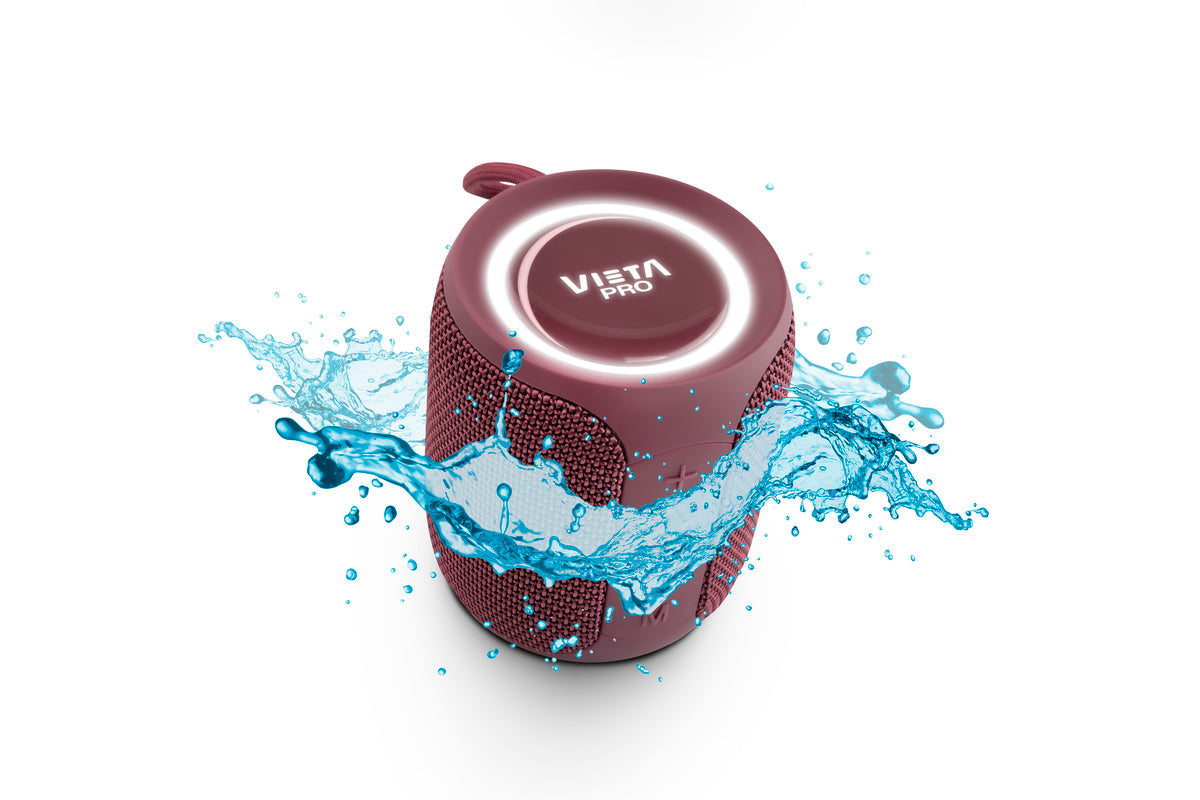 Vieta Pro #GROOVE Bluetooth Speaker (Red)