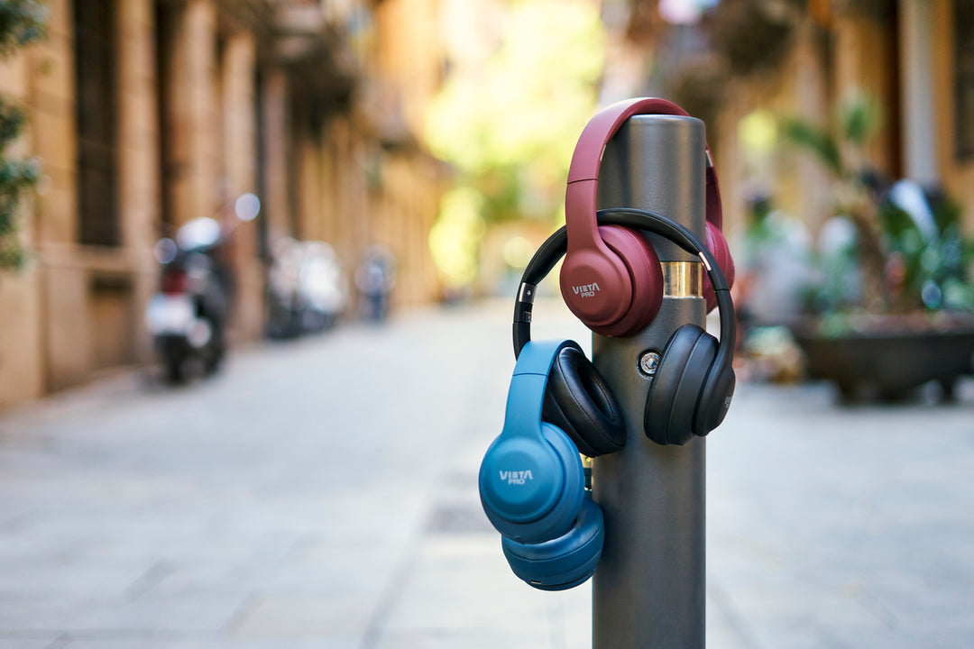 Vieta Pro #SWING Casque Over Ear (Rouge)