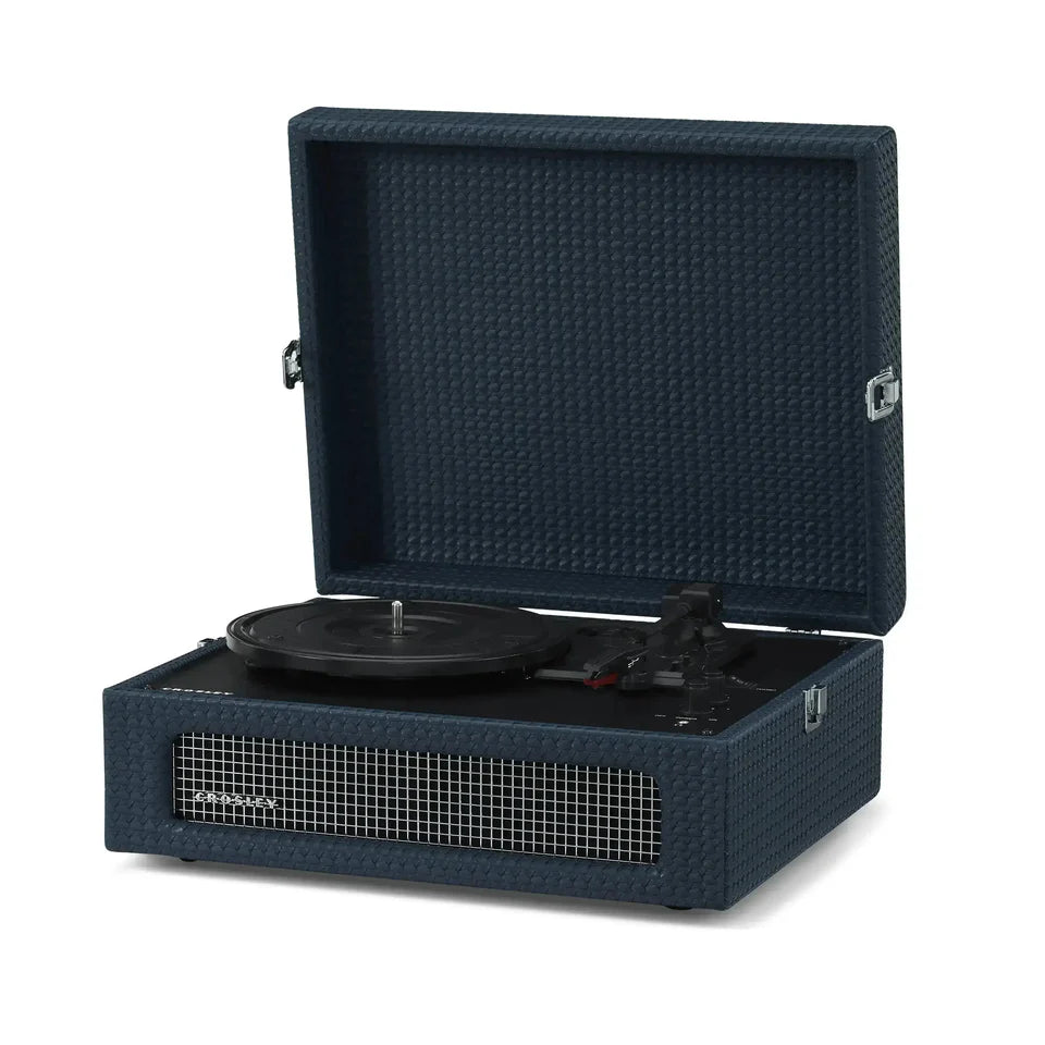 Platine vinyle Crosley Voyager Bluetooth bidirectionnel (Navy Blue)