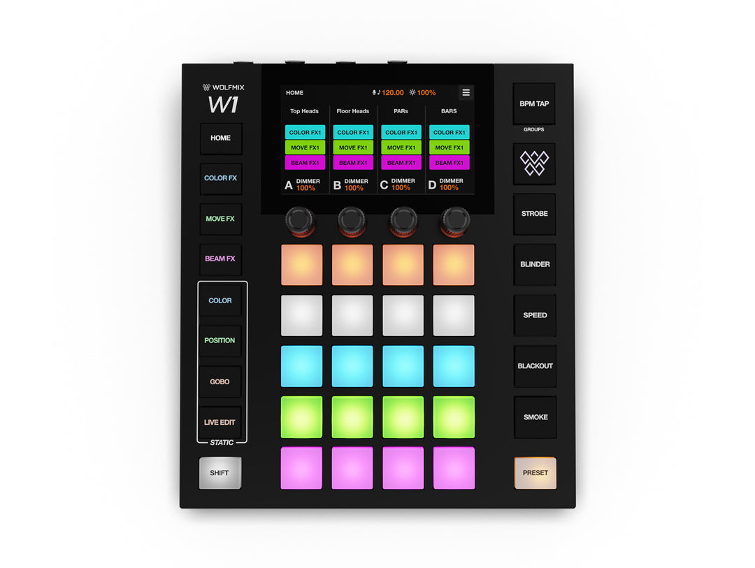 Wolfmix W1-MK3 Mélangeur de lumières DMX