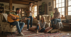 Grooveland Guitare Western avec micro