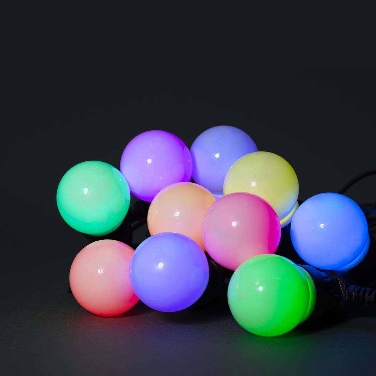 SmartLife Decorative LED | Party Lights | Wi-Fi | RGB | 10 LED's | 9.00 m | Android / IOS | Pen Diameter: 50 mm