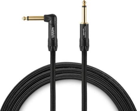 Câble de Guitares Warm Audio Série Premier TS-TS coudé 3m
