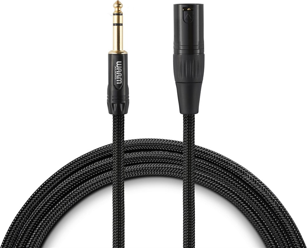 Câble audio Warm Audio Premier Series - XLRF-TRSM 1,8m