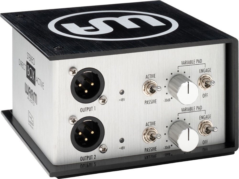 Warm Audio WA-DI-A2 Boîtier DI actif stéréo