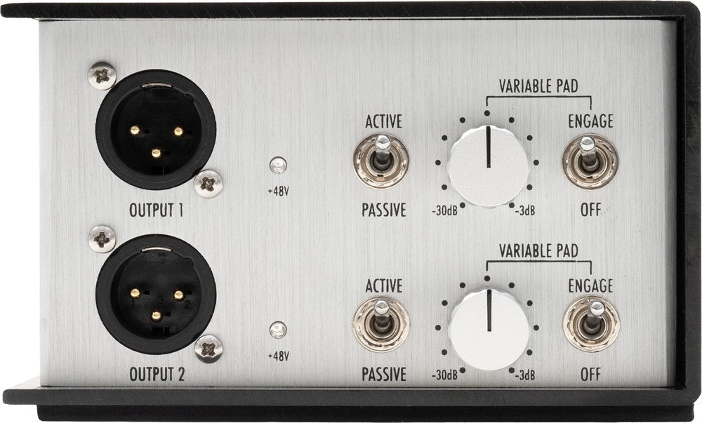 Warm Audio WA-DI-A2 Boîtier DI actif stéréo