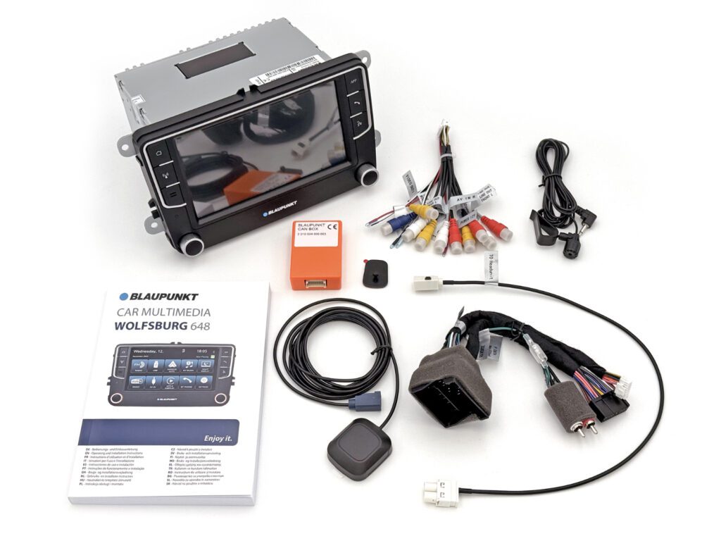 Blaupunkt WOLFSBURG 648 CarPlay/Androis Auto og Bluetooth