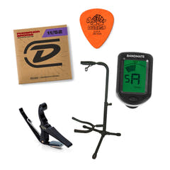 Pack d'accessoires pour guitare acoustique