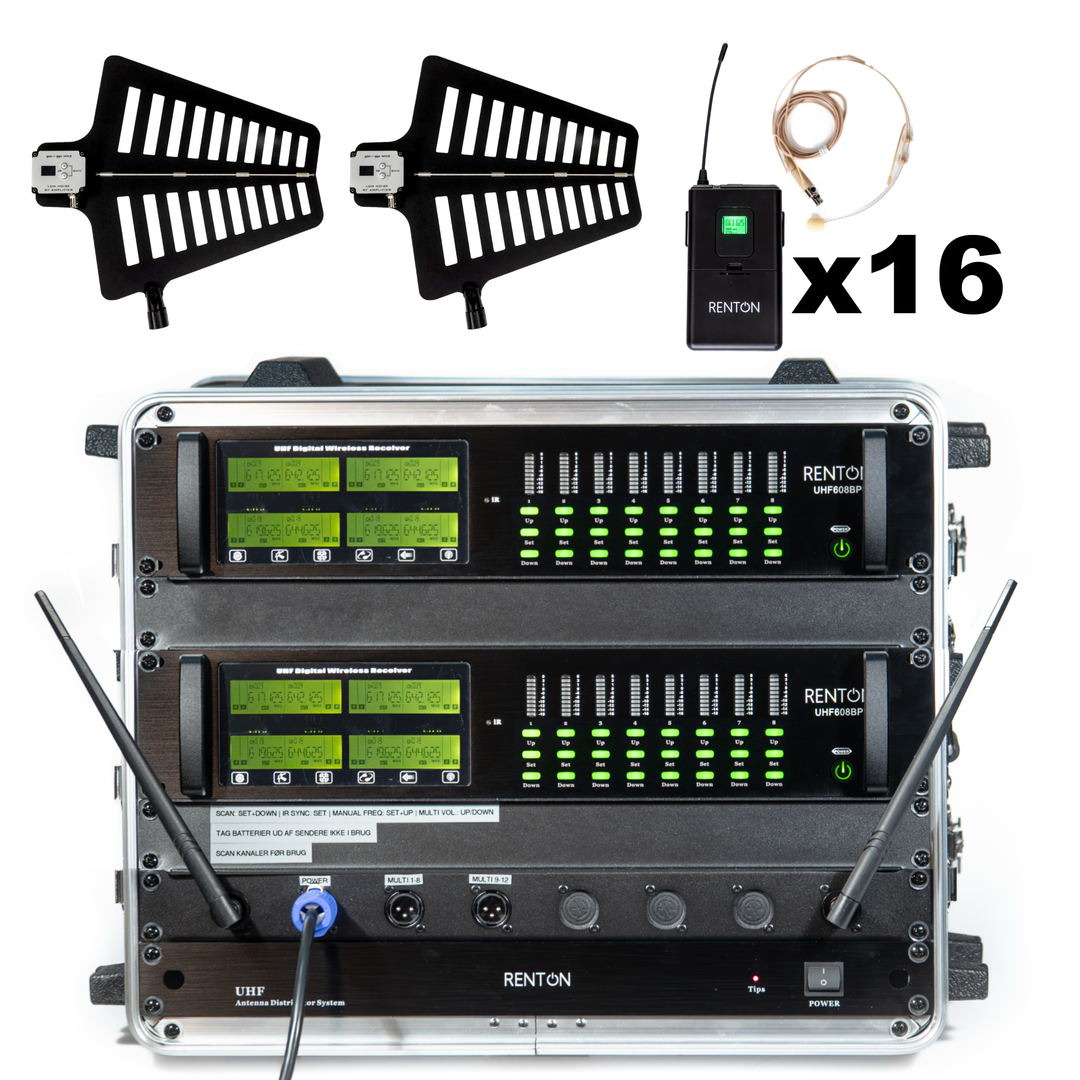 Renton Rack Système sans fil (16 Casques)