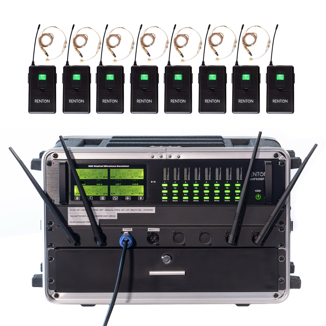 Renton Rack Système sans fil (8 Casques)