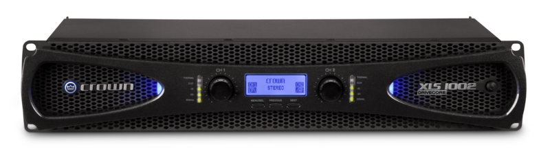 Crown XLS1002 - Amplificateur 2 canaux 2x350W @ 4Ω avec DSP