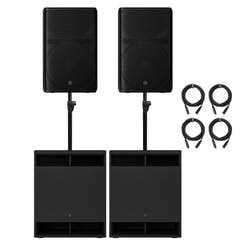 Yamaha DXR15 MK3 POWER BUNDLE Grand