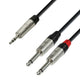 Câble Y-split Minijack vers Jack 6,3mm (3m)