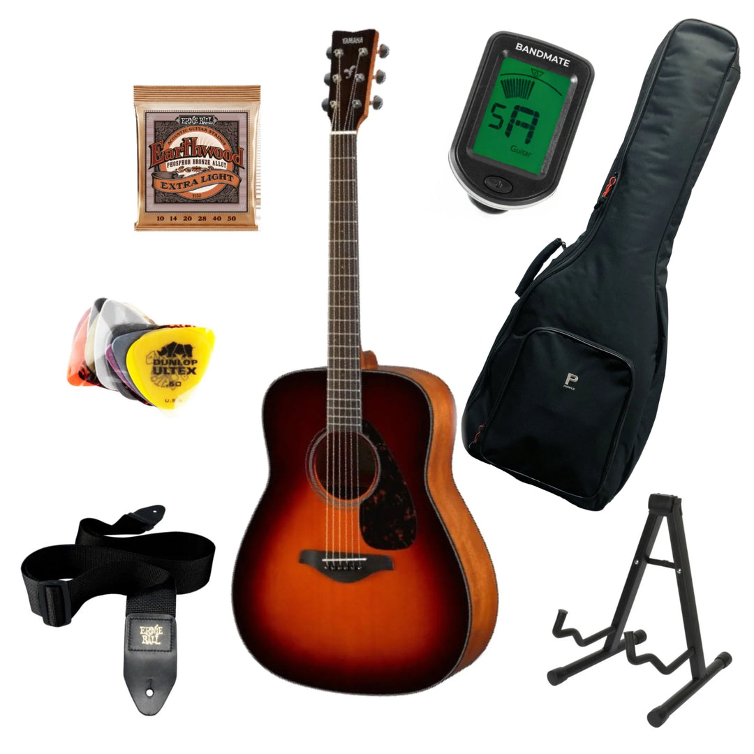 Yamaha FG800 Pack de Démarrage (Brown Sunburst)