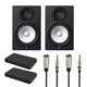 Yamaha HS8 Studio Monitor Starter Kit (Black)