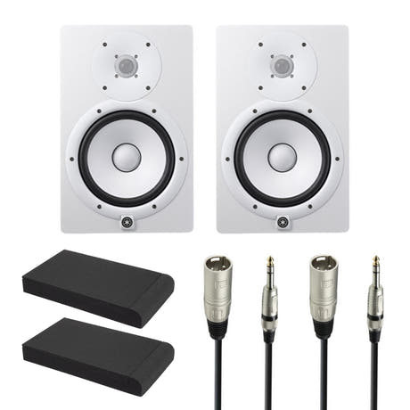 Yamaha HS8 - Studiemonitor Startpakke (Hvid)