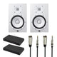 Yamaha HS8 Studio Monitor Starter Kit (White)
