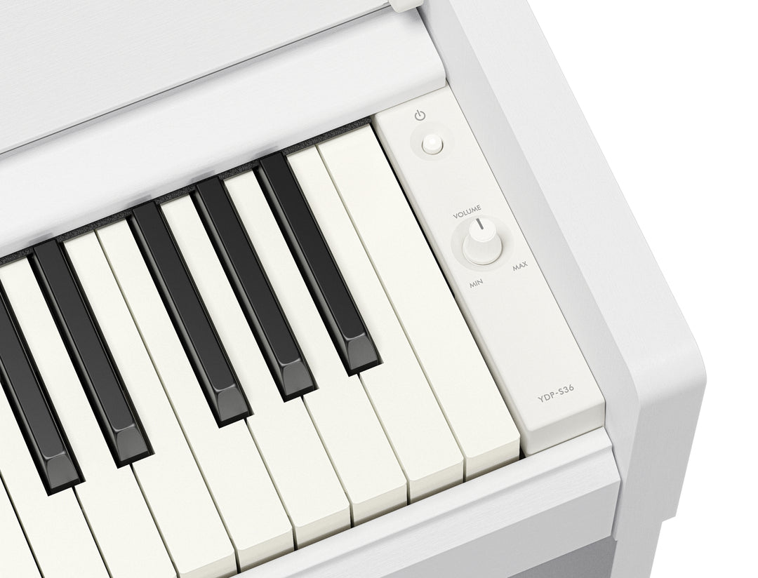 Yamaha YDP-S36WH piano numérique (blanc)