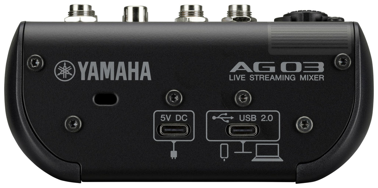 Yamaha AG03 MkII Live Streaming Mixer (Black)