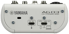 Yamaha AG03 MkII - Pack Live Streaming (Blanc)