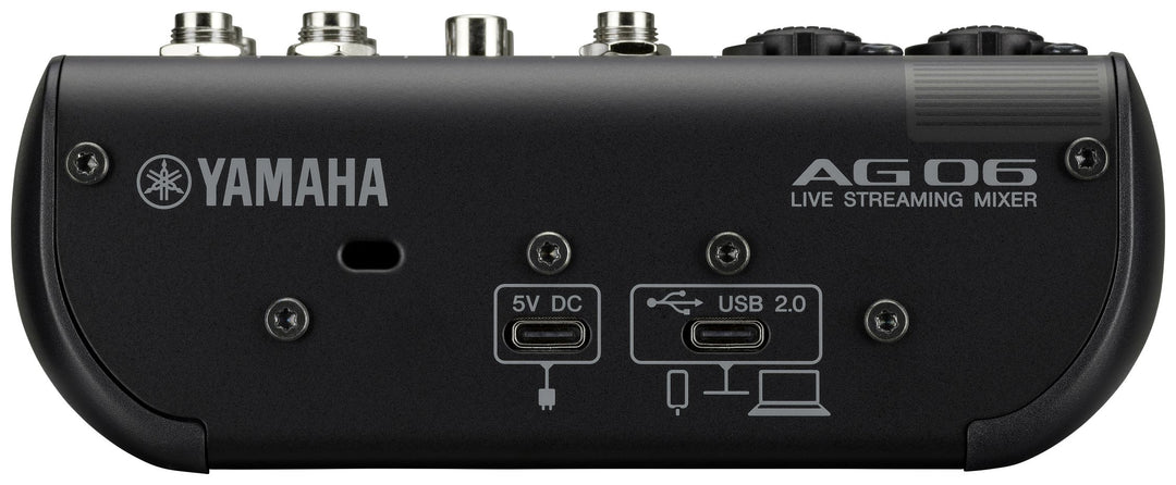 Yamaha AG06 MkII - Mixeur pour Live Streaming (Noir)