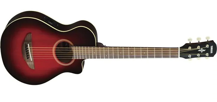 Yamaha APX T2 Guitare Western (Dark Red Burst)
