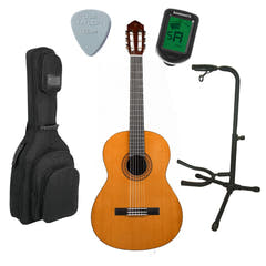 Yamaha C40II Guitare classique espagnole Pack de Démarrage