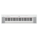 Yamaha NP-15WH Piaggero Clavier (Blanc)