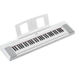 Yamaha NP-15WH Piaggero Clavier (Blanc)