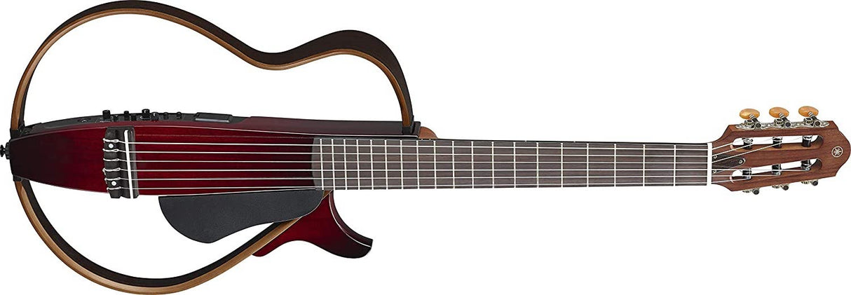 Yamaha SLG200N Silent Guitar Nylon - Crimson Red Burst