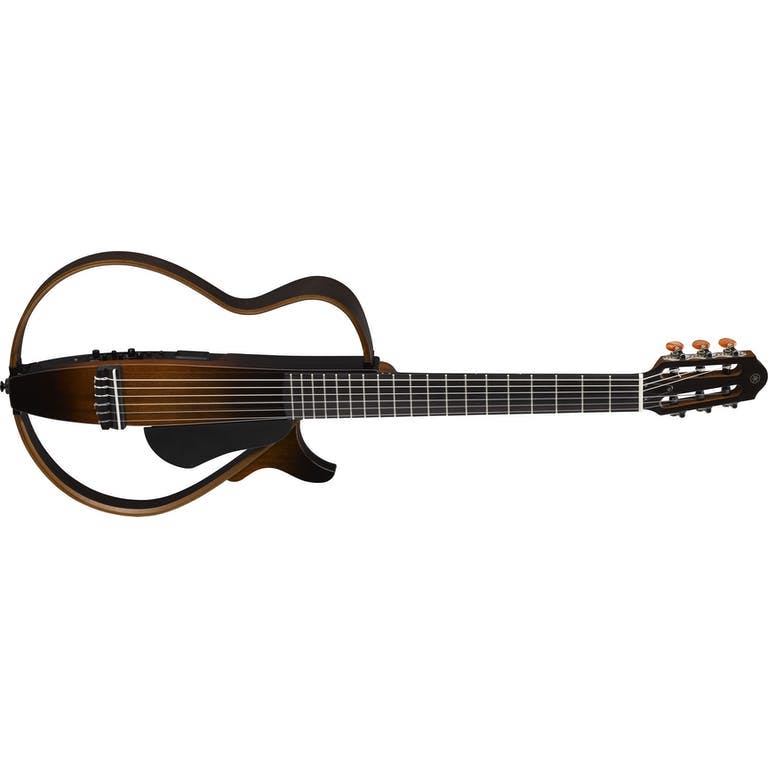 Yamaha SLG200N Silent Guitar Nylon - Tobacco Brown Sunburst