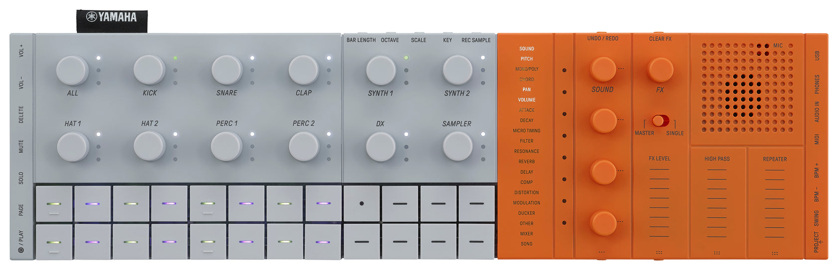 Yamaha Seqtrak Sequencer (Orange)