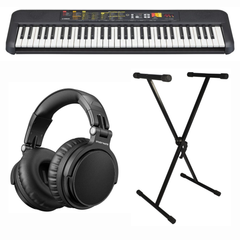 Yamaha PSR-F52 Craviers (Sort) Bundle