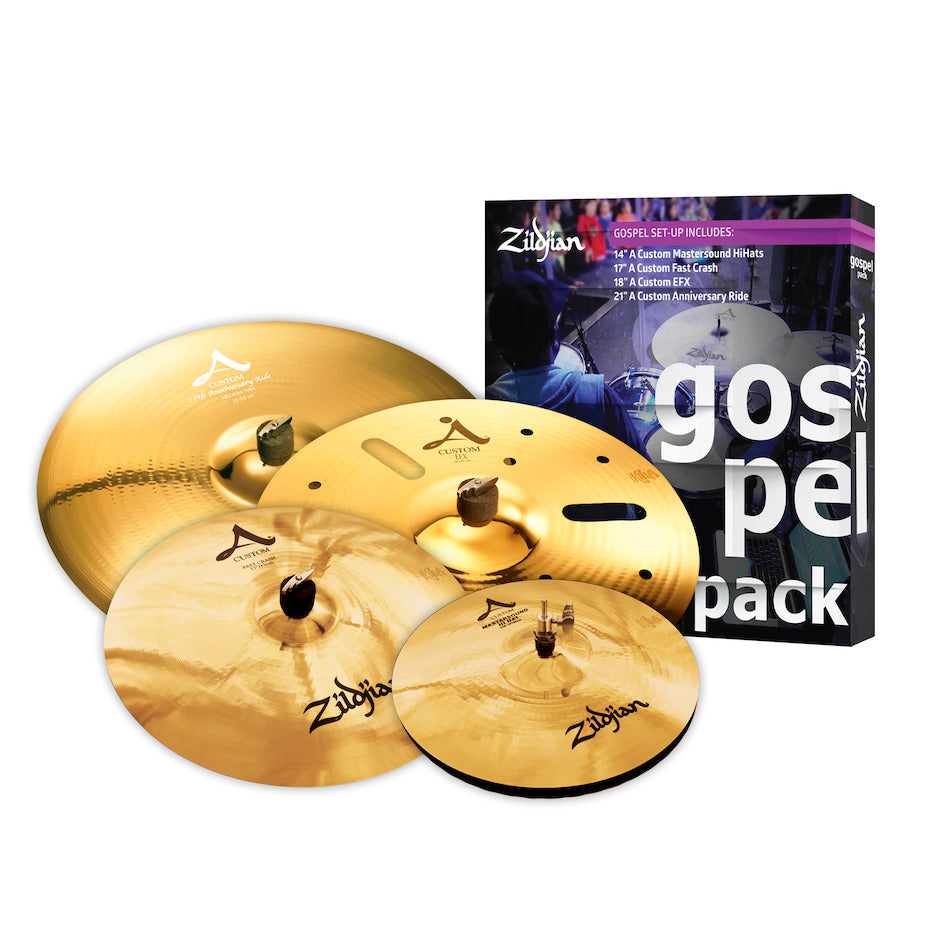 Zildjian A-Custom "Gospel" Cymbal Pack