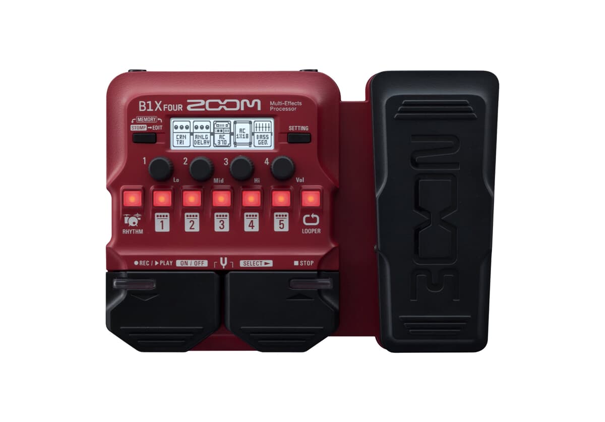 Zoom B1X Four Basso Multi-effets