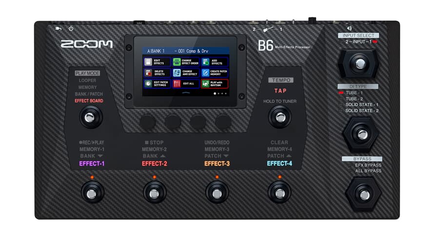 Zoom B6 Basso Multi-effets