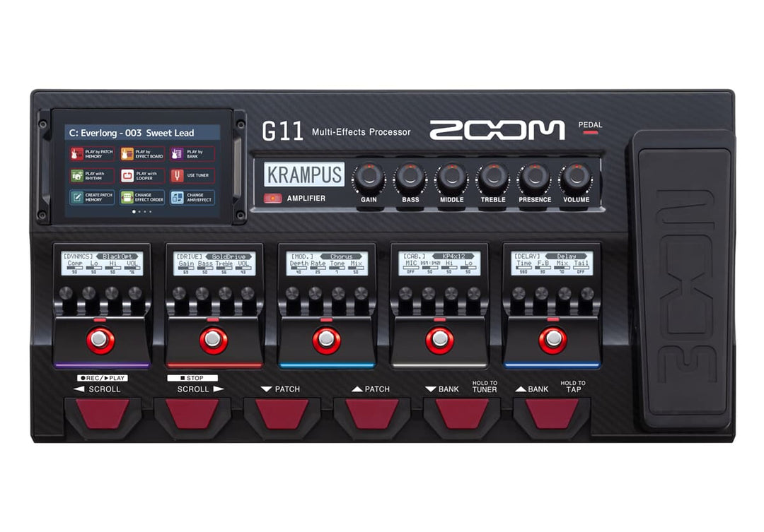 Zoom G11 Guitare Multi-effets
