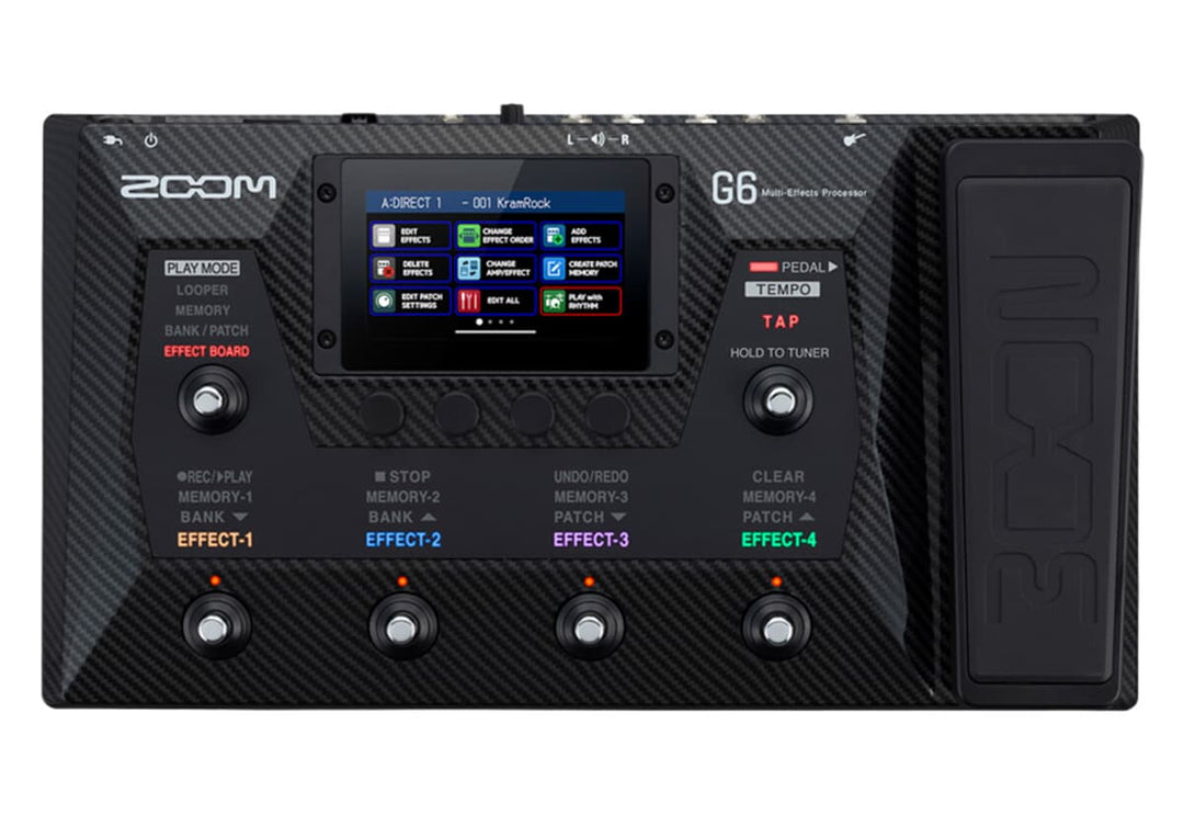 Zoom G6 Guitare Multi-effets