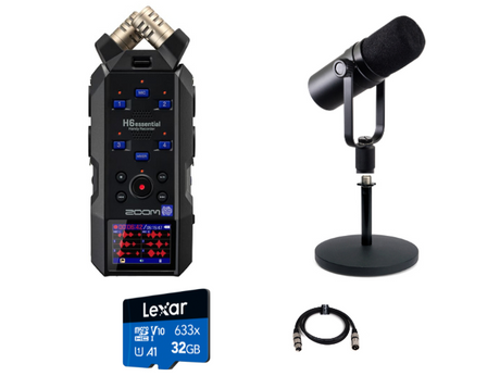 Zoom H6e Pack essentiel pour podcast