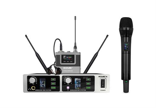 Acemic microphone sans fil et moniteur intra-auriculaire sans fil - Model M2