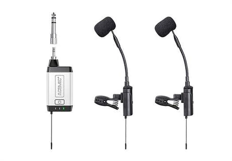 Acemic microphones sans fil pour saxophone - Q2/ST-5