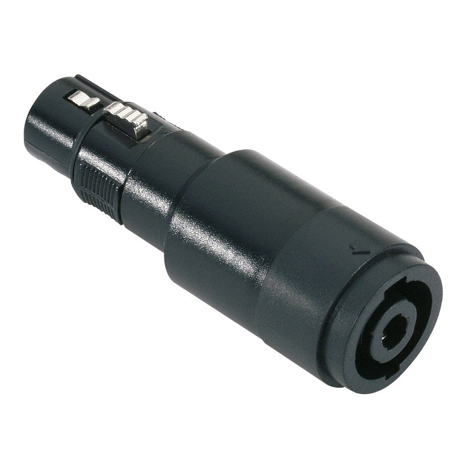 Adaptateur Audio Stik Speakon 4 pôles Châssis vers XLR Femelle