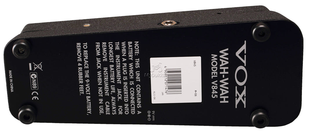 Vox V845 Pédale Wah-Wah