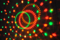 Ibiza Astro-Bat RGBA LED lumière disco